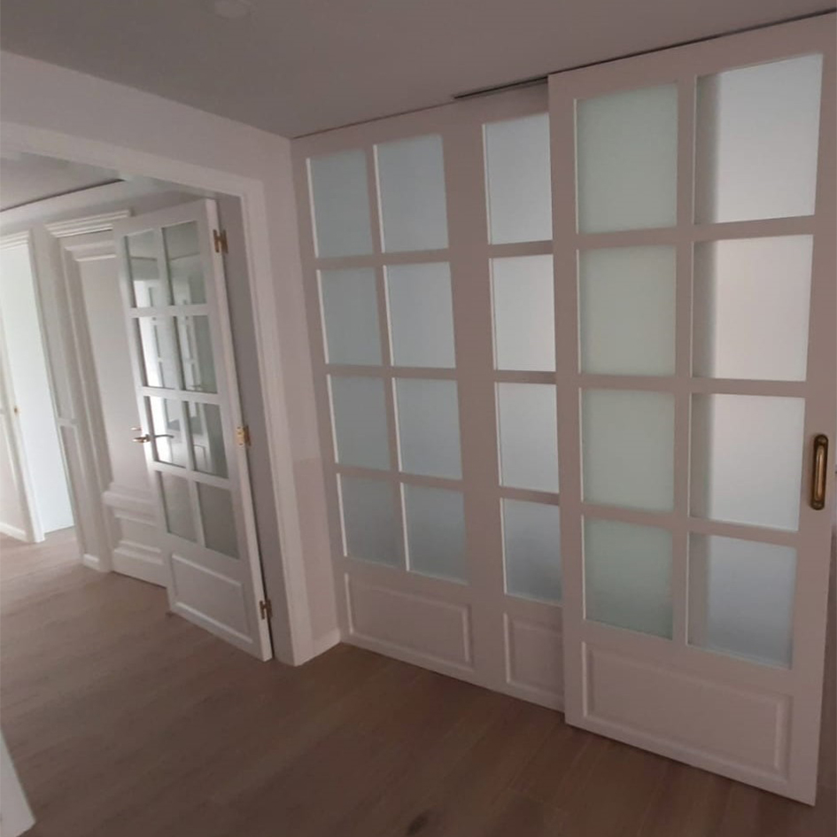 puertas lacadas blancas